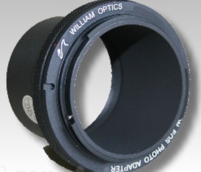 One piece built photo adapter (P-PAC)