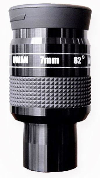 1.25" 82° Ultra Wide Angle 7mm eyepiece  (E-UWA07)