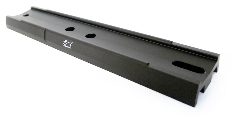 Vixen-Style 8 inch Dovetail Plate – Black  (M-PVB)